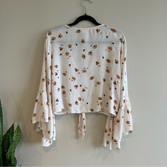 Billabong long-sleeve floral blouse - Picture 6 of 10